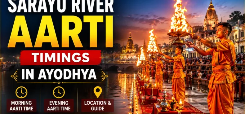 Sarayu River Aarti Timings