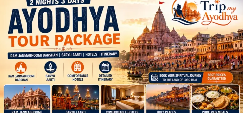 2 Nights 3 Days Ayodhya Tour Package