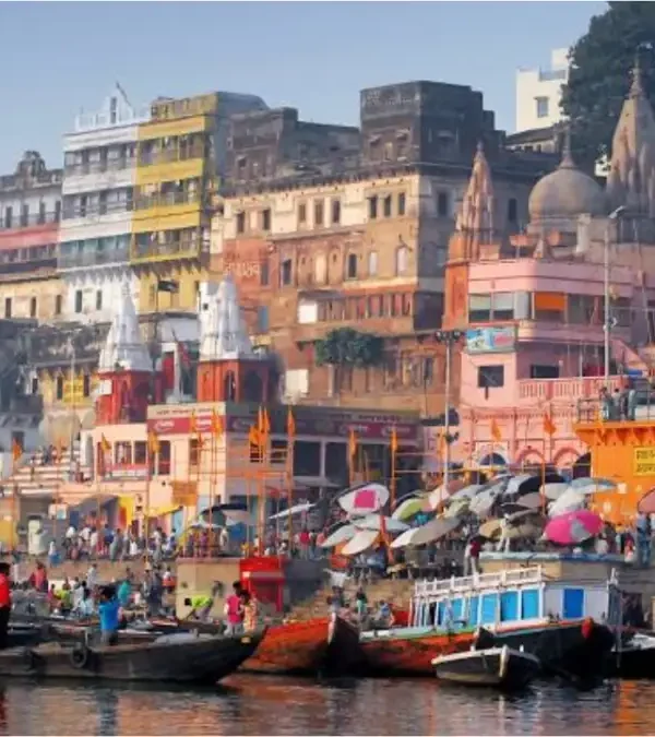 Sunrise boat ride on the Ganga