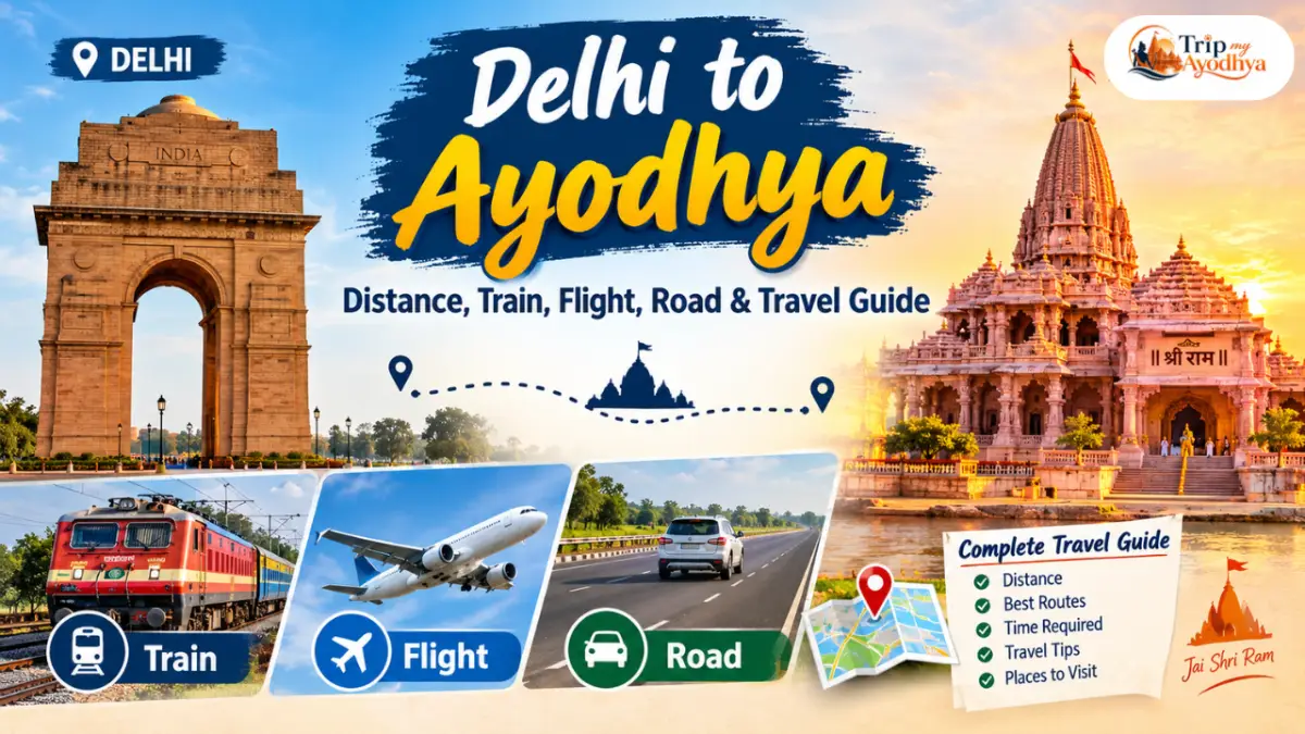 Delhi To Ayodhya - Trip My Ayodhya