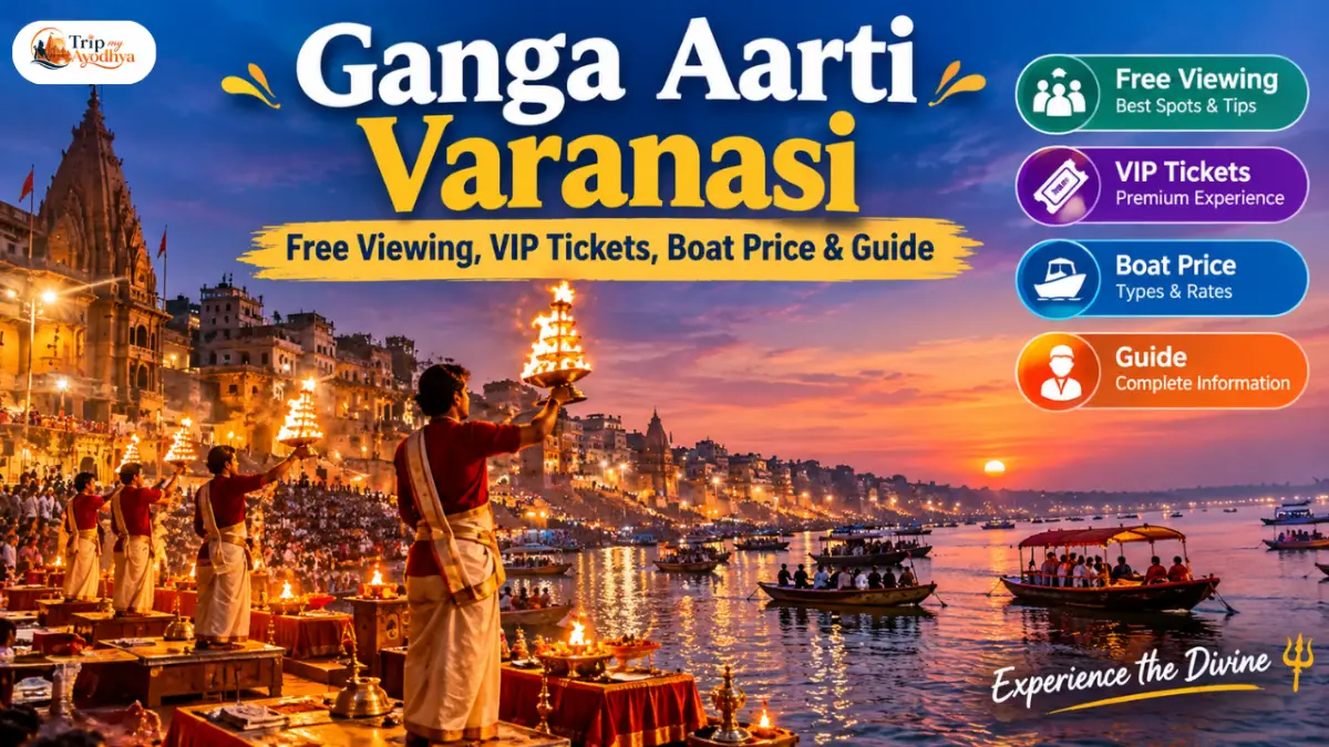 Ganga Aarti Varanasi - Trip My Ayodhya