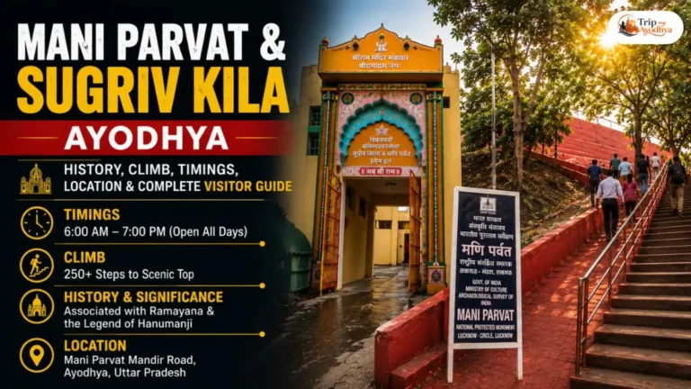 Mani Parvat and Sugriv Kila Ayodhya