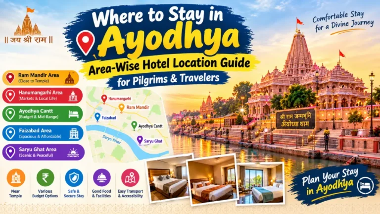 where to stay in Ayodhya